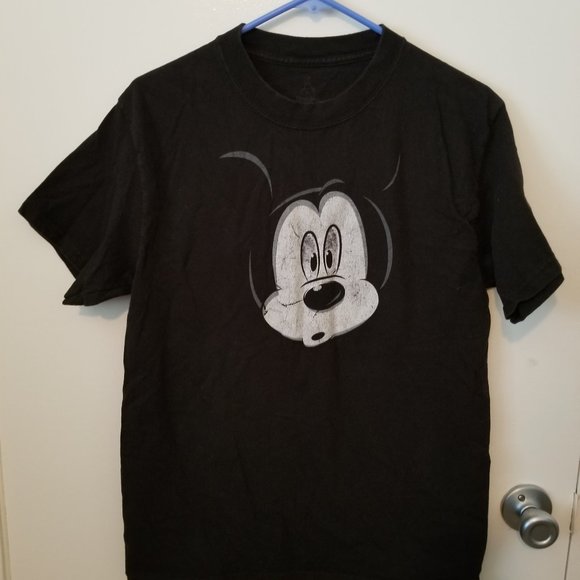 Disney Other - Vintage Mickey Mouse Black Shirt Boys Youth Medium
